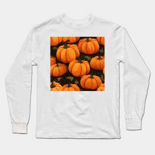 Pumpkin Pattern 24 Long Sleeve T-Shirt
